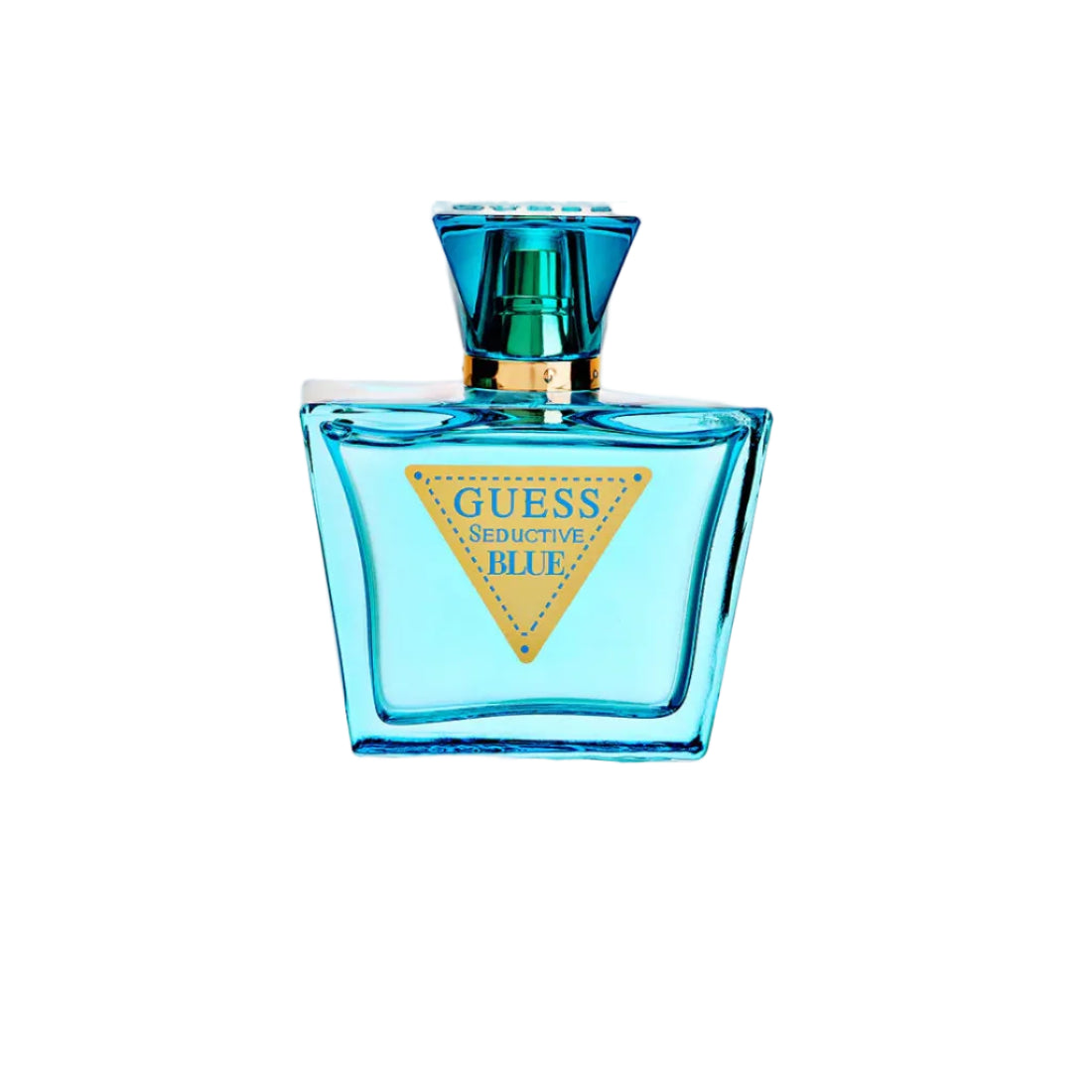 Guess seductive blue perfume bottle