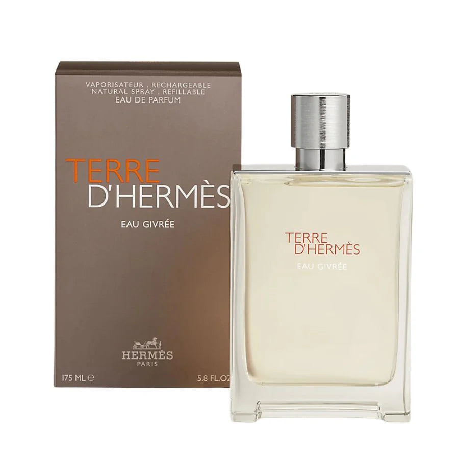 Hermès Terre d’Hermès Eau Givrée Eau de Parfum 175ml bottle and packaging for men