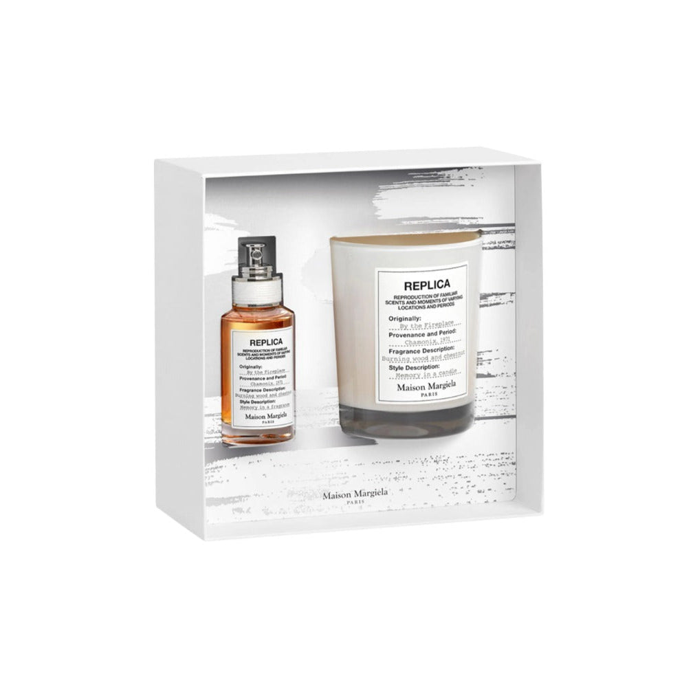 Replica By The Fireplace Candle Set