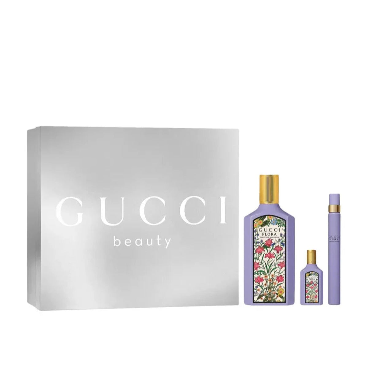 Gucci Flora Gorgeous Magnolia Eau De Parfum Set