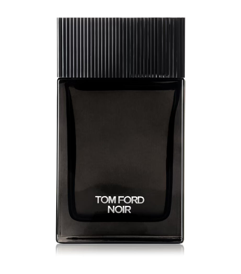 Tom Ford Noir perfume bottle on a white background