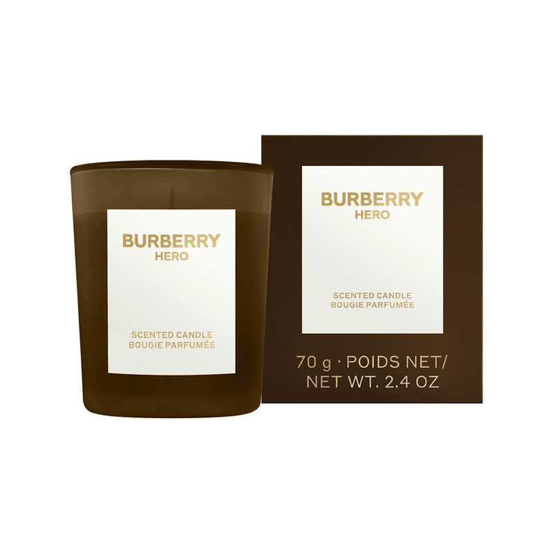 Burberry Hero Scented Candle 70g luxury candle – woody aromatic home fragrance