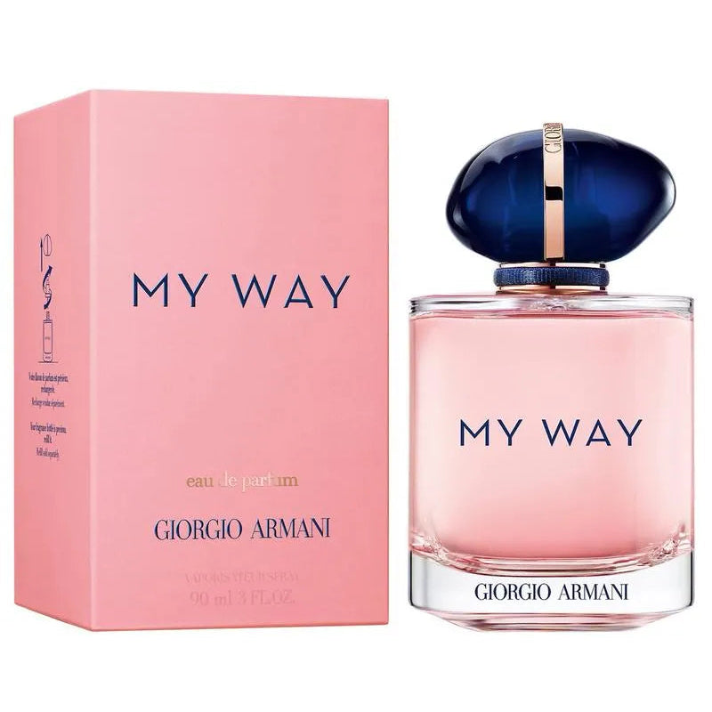 Giorgio Armani My Way Eau de Parfum 90ml in the iconic refillable bottle