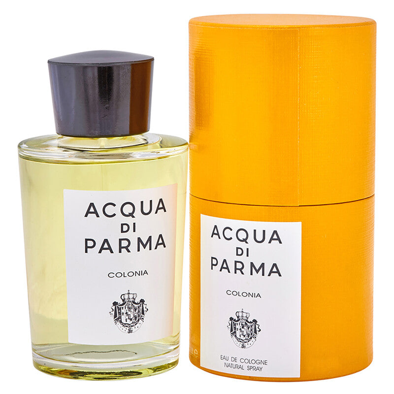 Acqua di Parma Colonia Eau de Cologne 180ml in the iconic glass bottle with black cap and Acqua di Parma branding