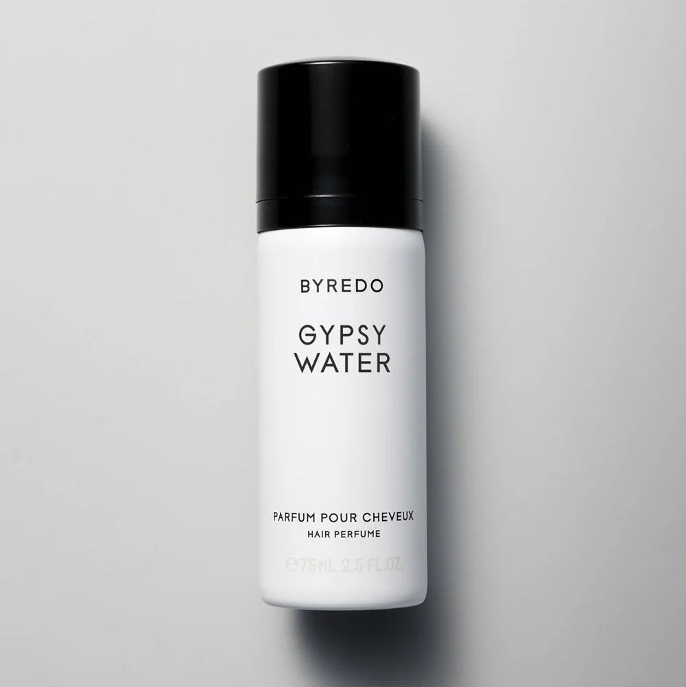 Byredo Gypsy Water Perfume 75ml in the signature minimalist cylindrical bottle