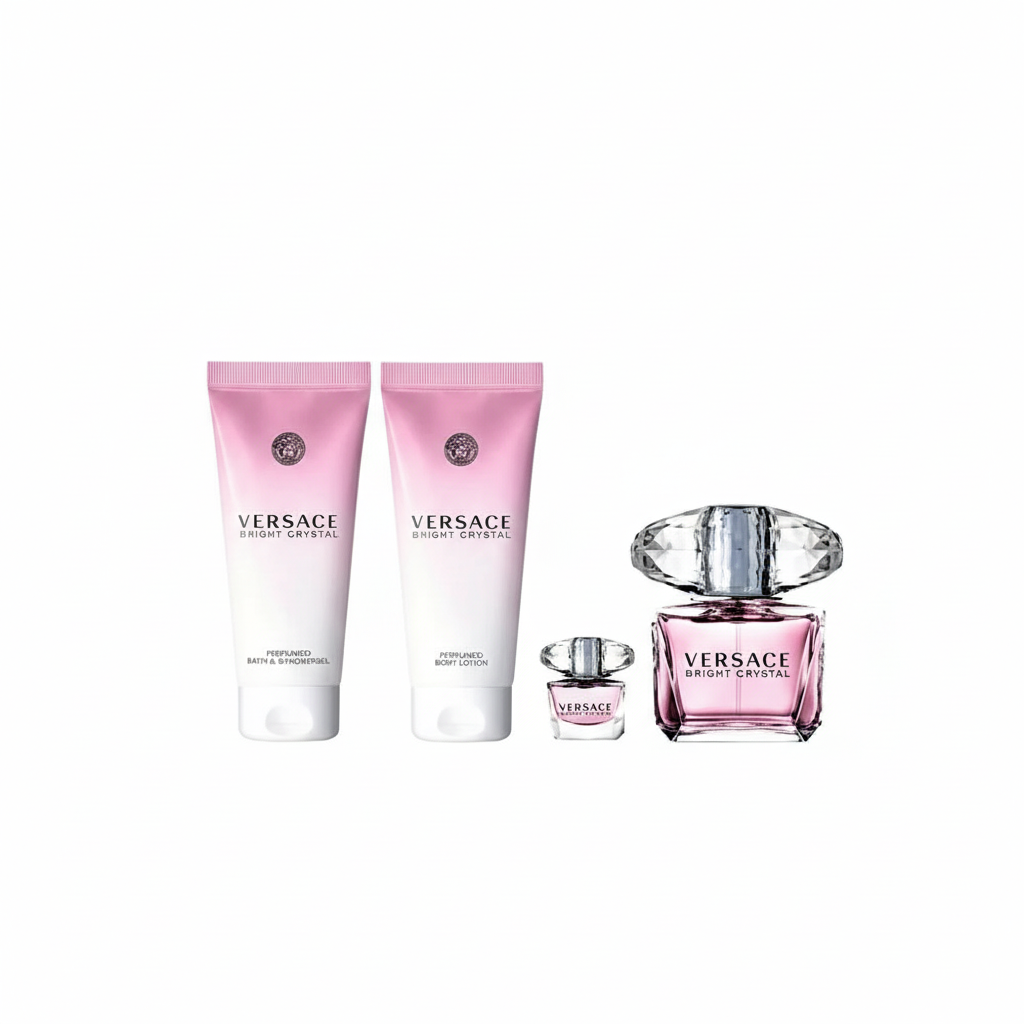 Versace Bright Crystal Eau De Toilette Set