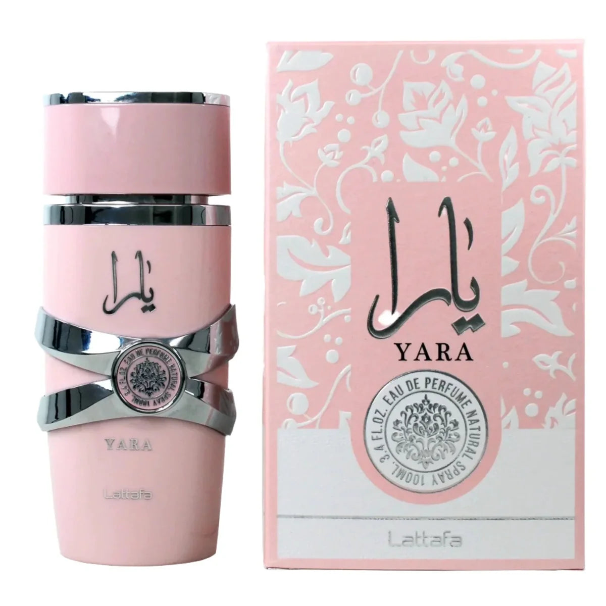 Lattafa Yara Eau de Parfum 100ml women's perfume bottle