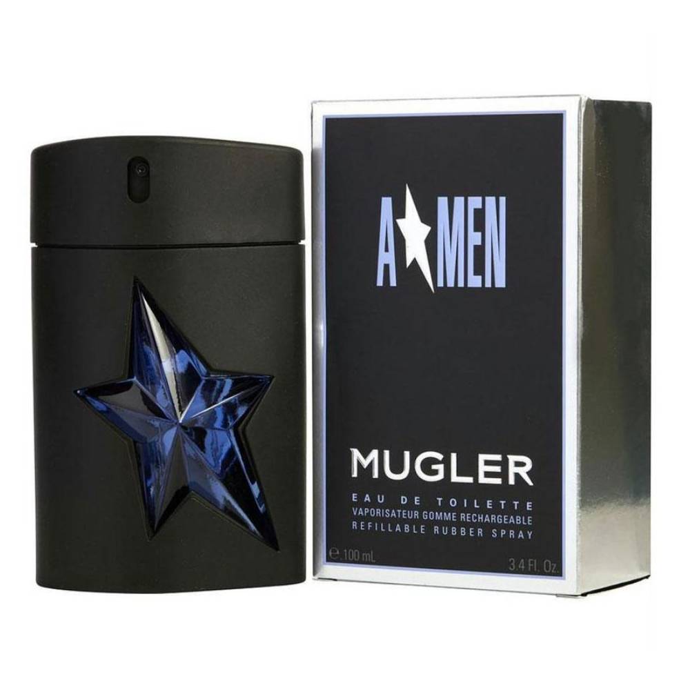 Mugler A*Men Eau de Toilette 100ml black star bottle