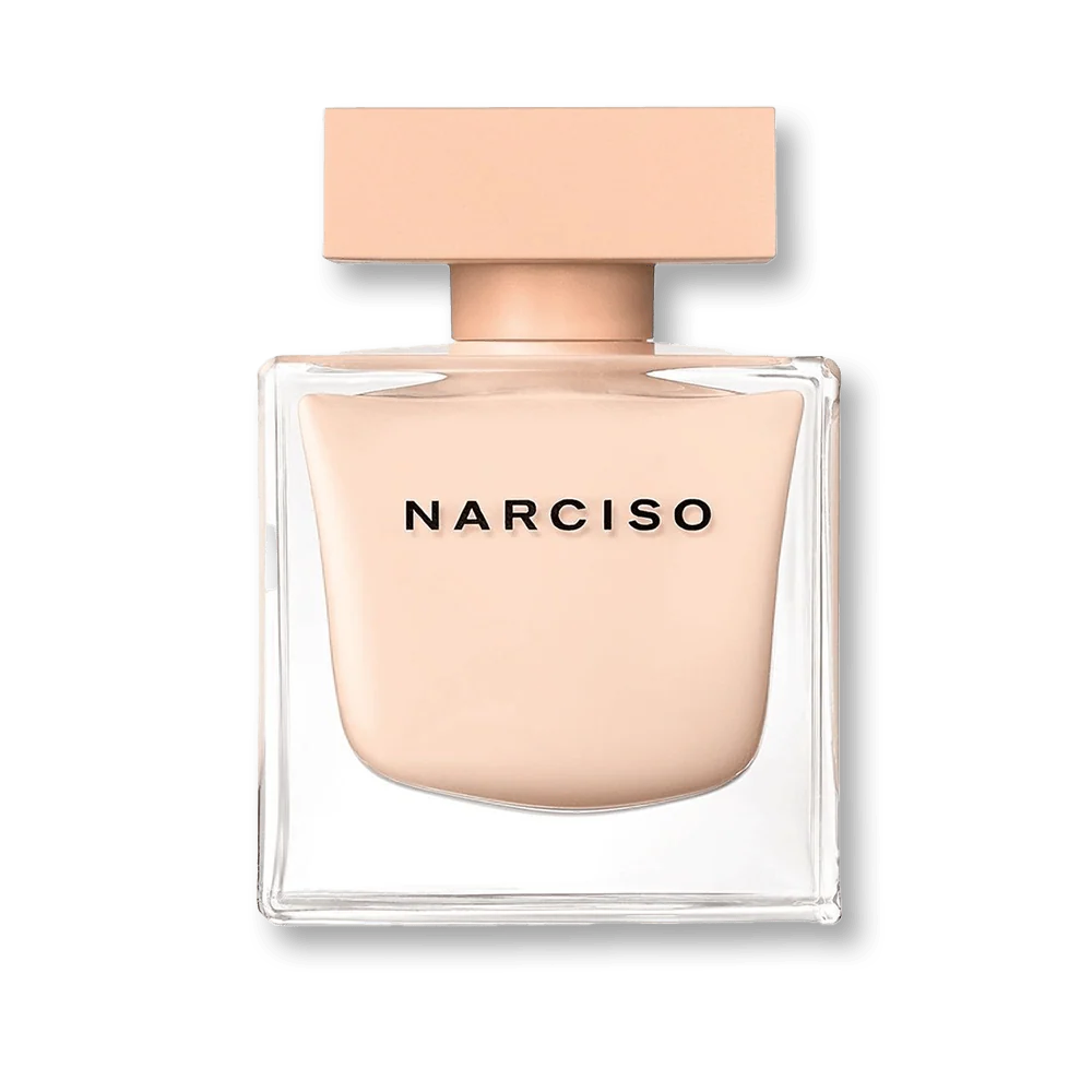 Narciso Poudree perfume bottle on a white background