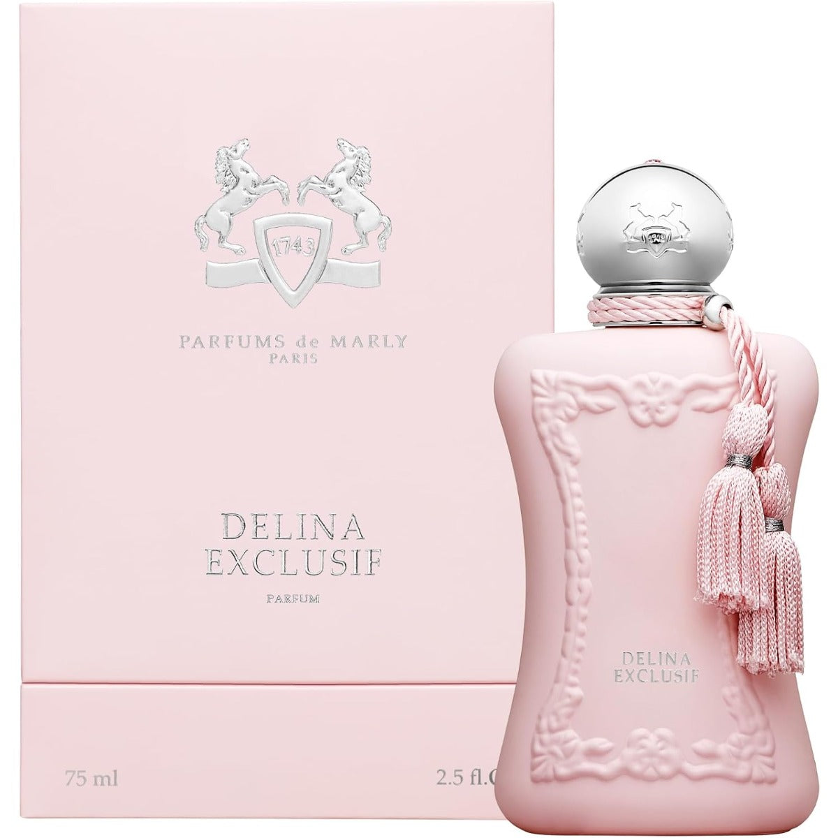 Parfums de Marly Delina Exclusif Parfum 75ml in the signature bottle and packaging