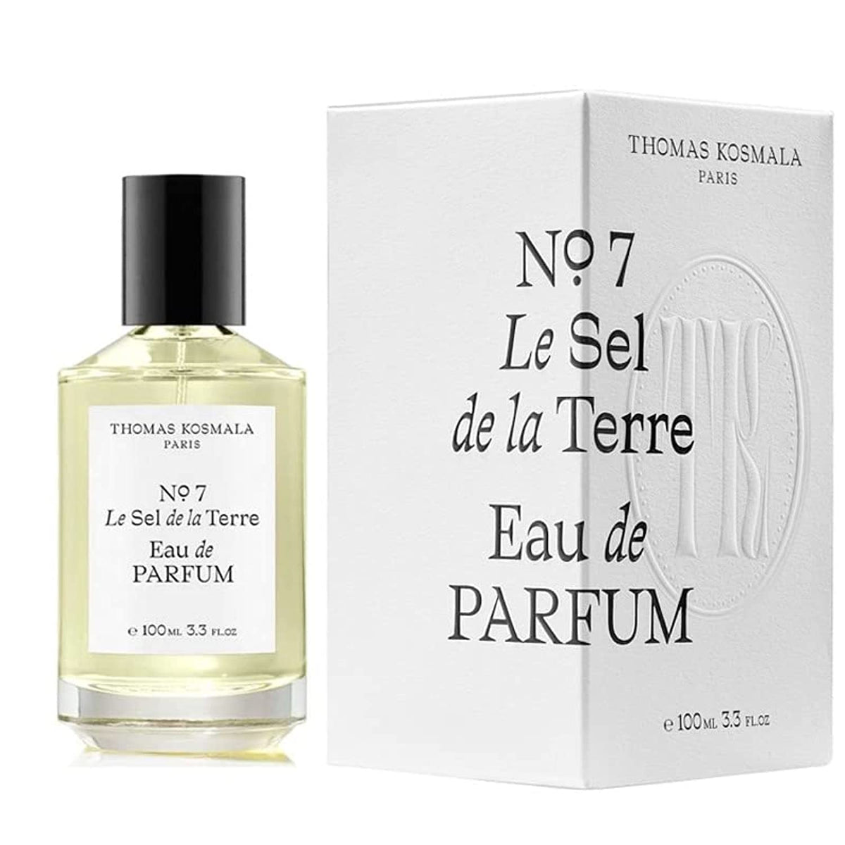 Thomas Kosmala No.7 Le Sel De La Terre Eau de Parfum 100ml in the brand's minimalist glass bottle