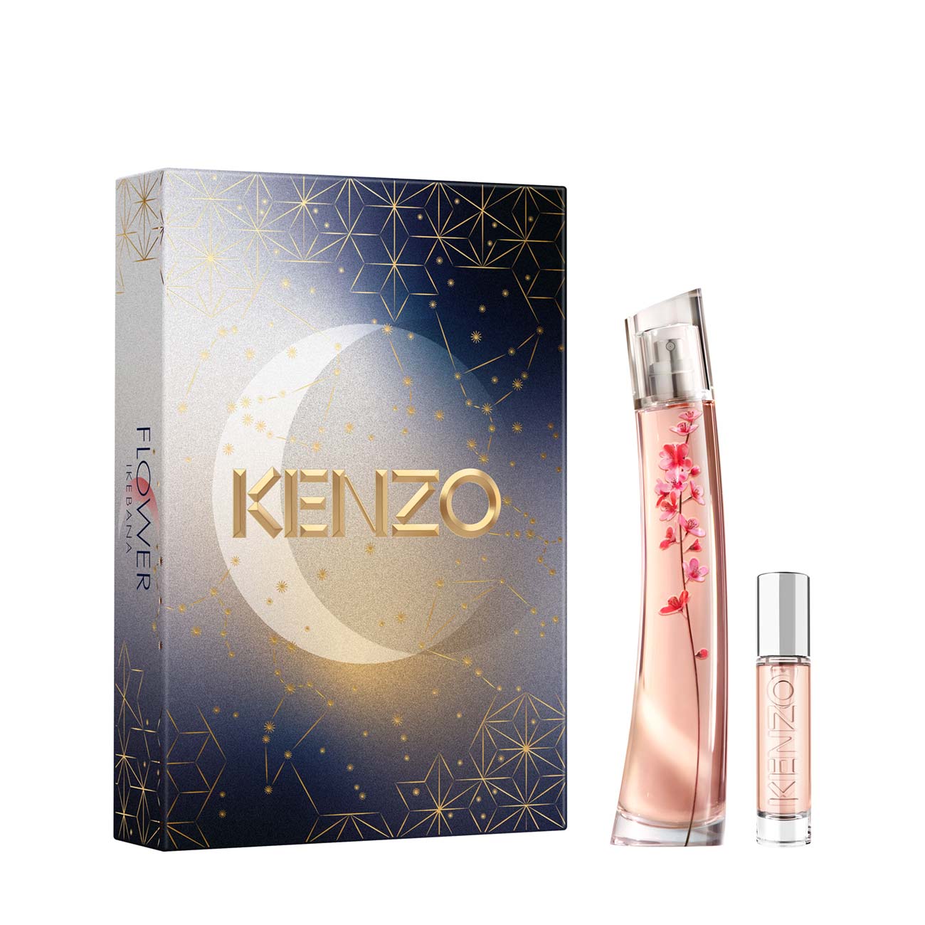 Kenzo Flower Ikebana Eau De Parfum 75ml 10ml floral woody luxury fragrance set
