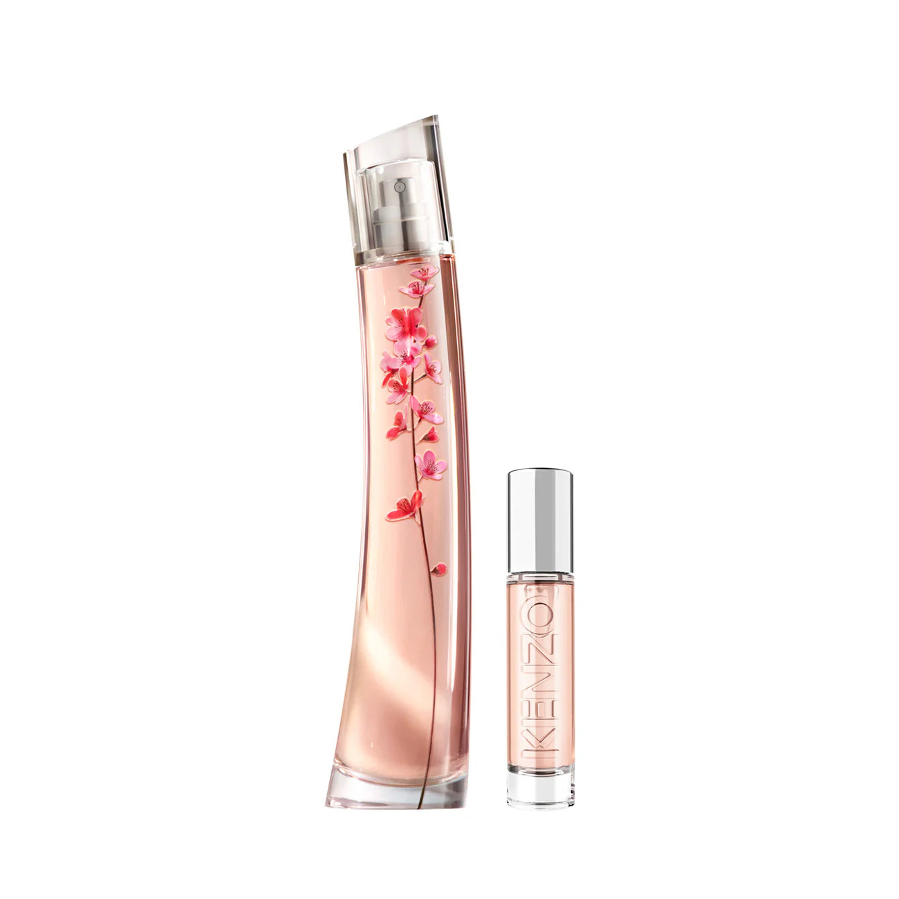 Kenzo Flower Ikebana Eau De Parfum bottles, 75ml + 10ml 