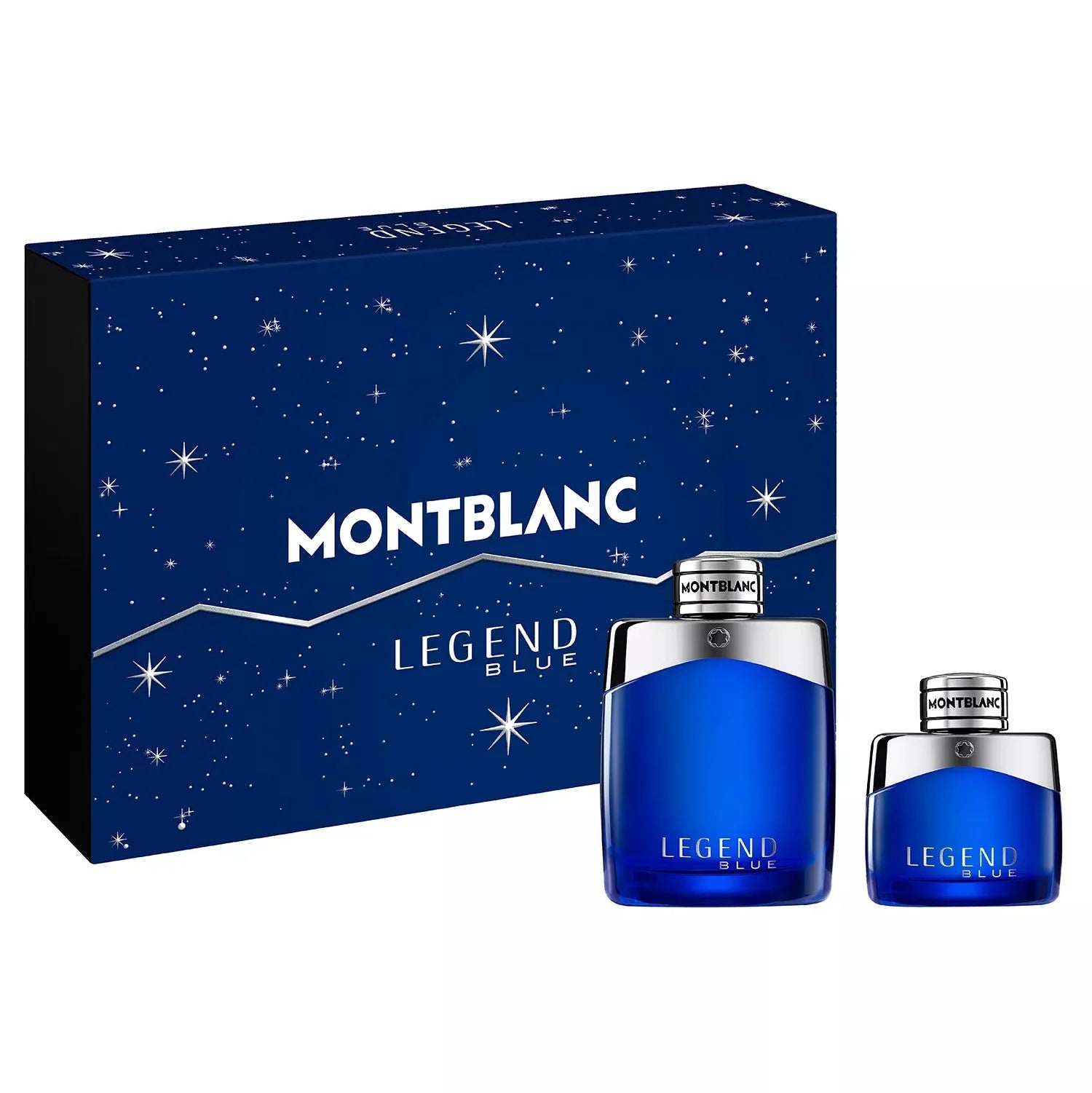 Montblanc Legend Blue Eau de Parfum 100ml with 30ml travel spray gift set for men