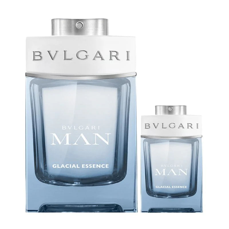 Bvlgari Man Glacial Essence Eau De Parfum 100ml + 15ml