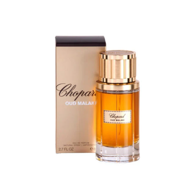 Chopard Oud Malaki Eau De Parfum 80ml bottle with luxurious oriental woody fragrance notes