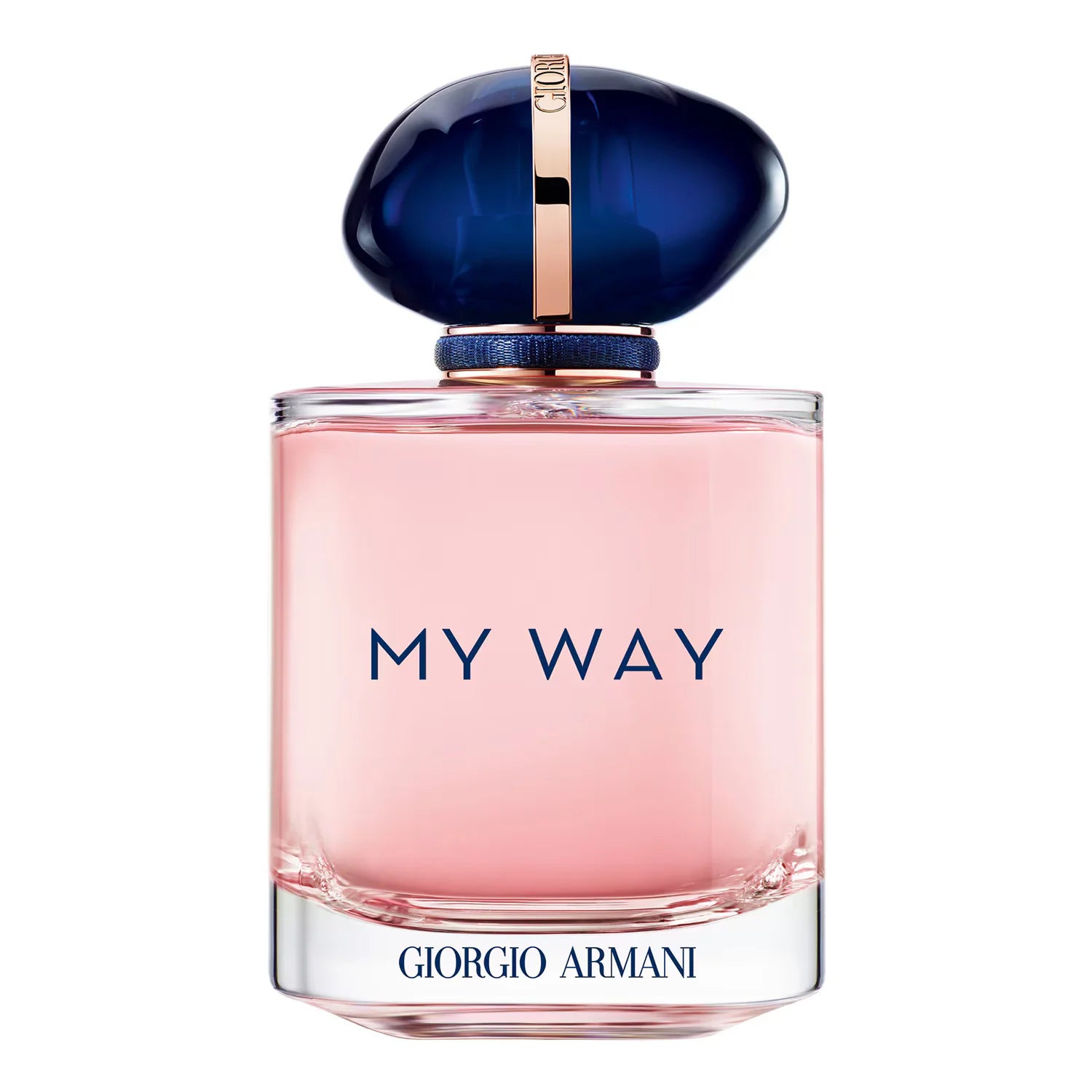 Giorgio Armani My Way perfume bottle on a white background