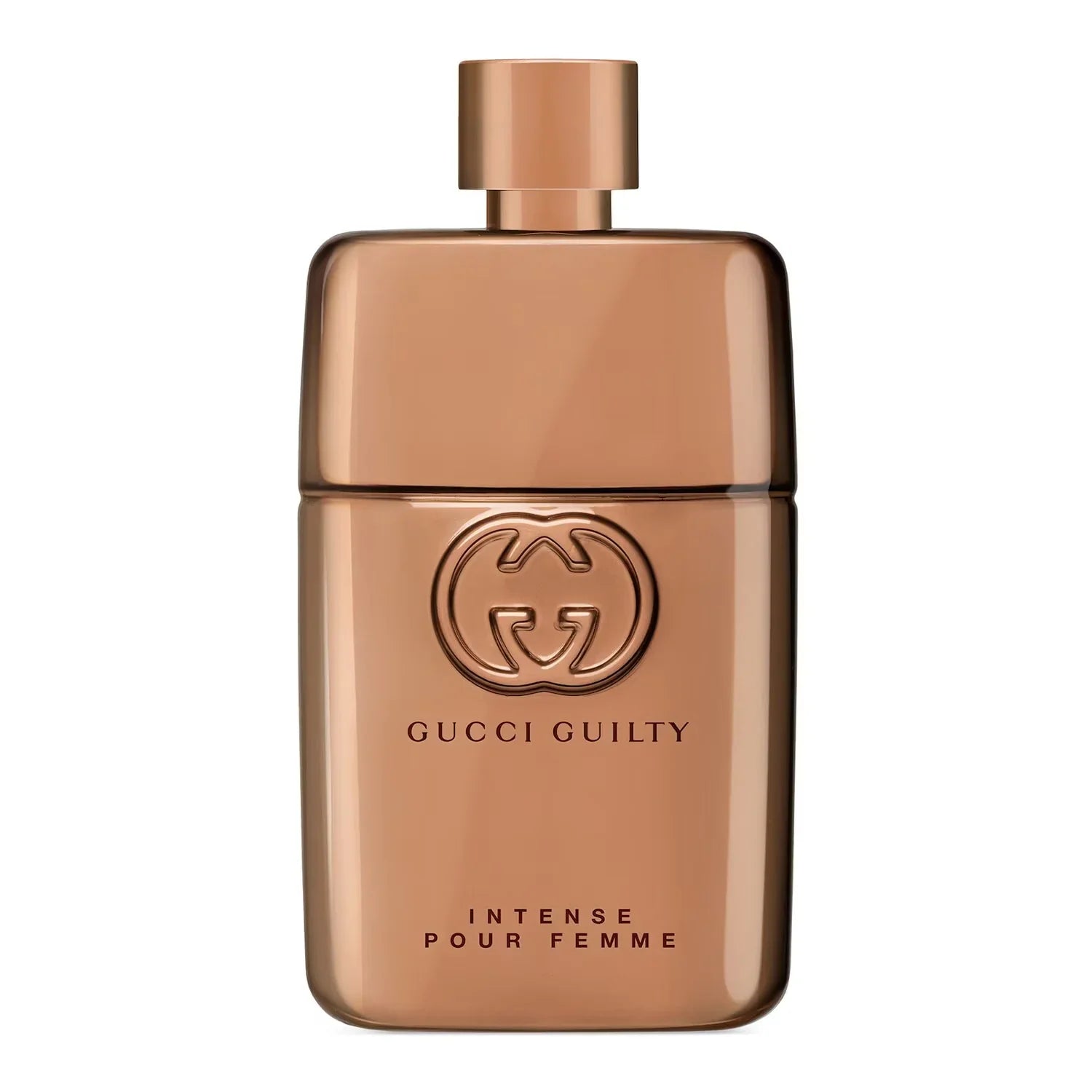 Gucci Guilty Intense pour Femme perfume bottle on a white background