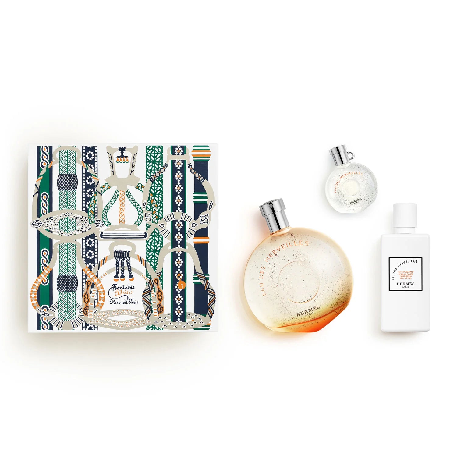 Hermes Eau Des Merveilles Eau De Toilette Set