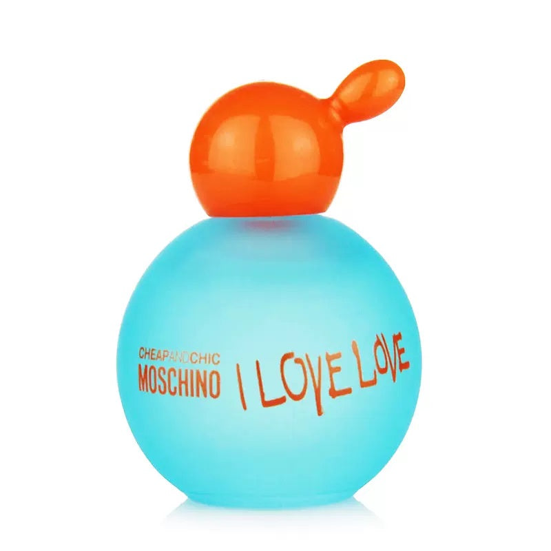 Moschino I Love Love Eau De Toilette 4.9ml miniature colorful bottle