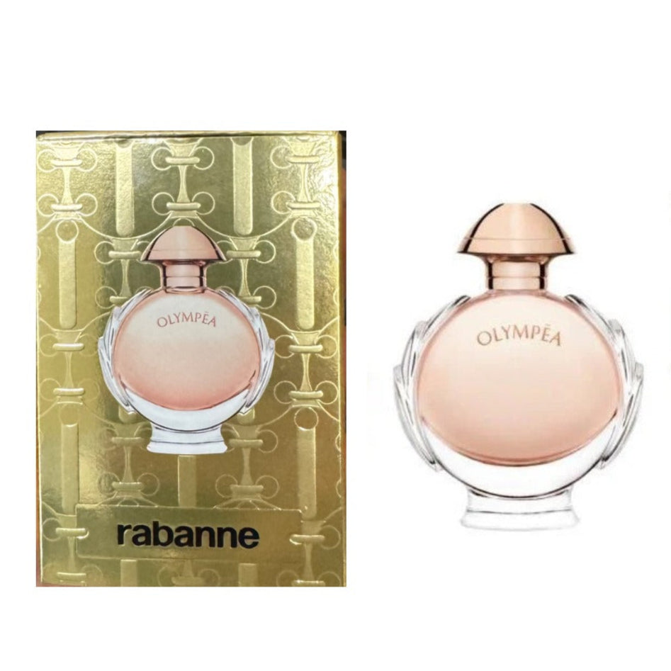 Paco Rabanne Olympea Eau de Parfum 6ml miniature laurel crown bottle with packaging