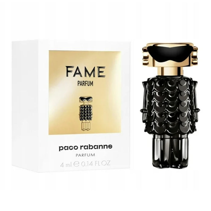 Paco Rabanne Fame Parfum 4ml miniature robot-shaped bottle