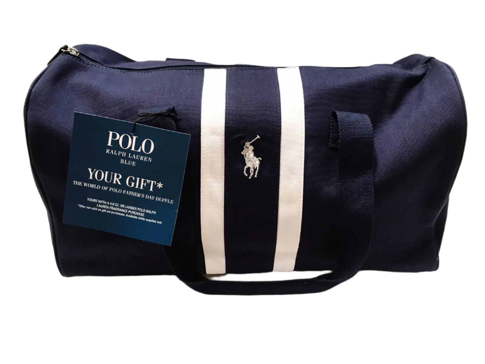 Ralph Lauren Polo Blue Duffle Bag