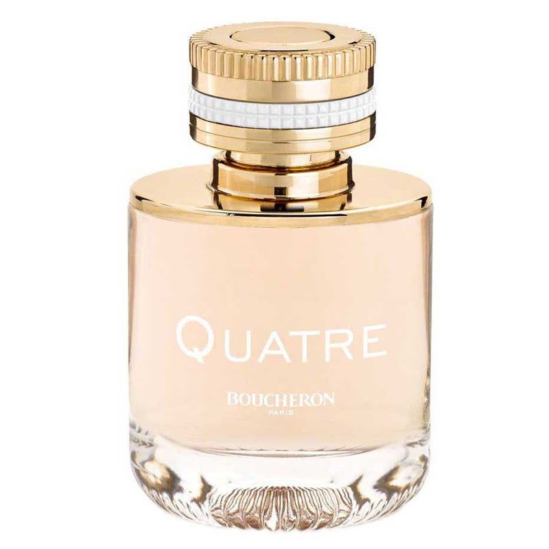 Boucheron Quatre Pour Femme Eau de Parfum 50ml in the iconic cylindrical bottle
