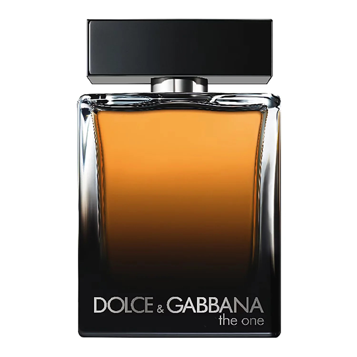 Dolce & Gabbana The One for Men Eau de Parfum 150ml bottle in warm amber-toned glass