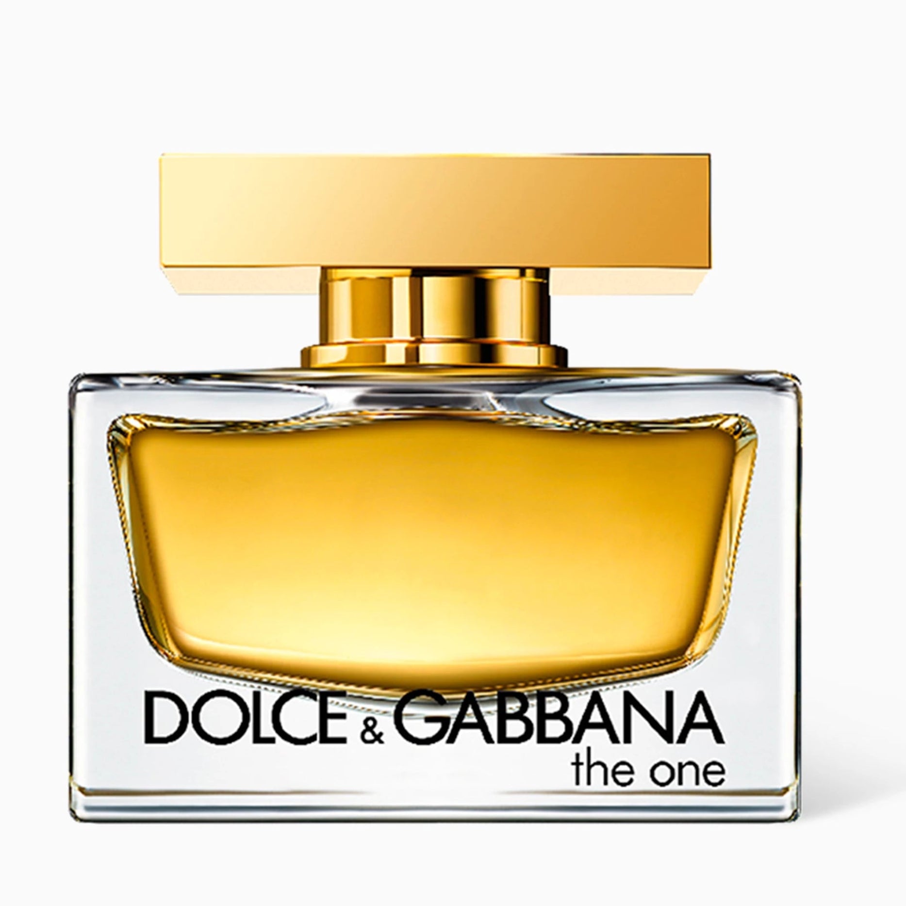 Dolce & Gabbana The One Eau de Parfum 75ml bottle in gold packaging