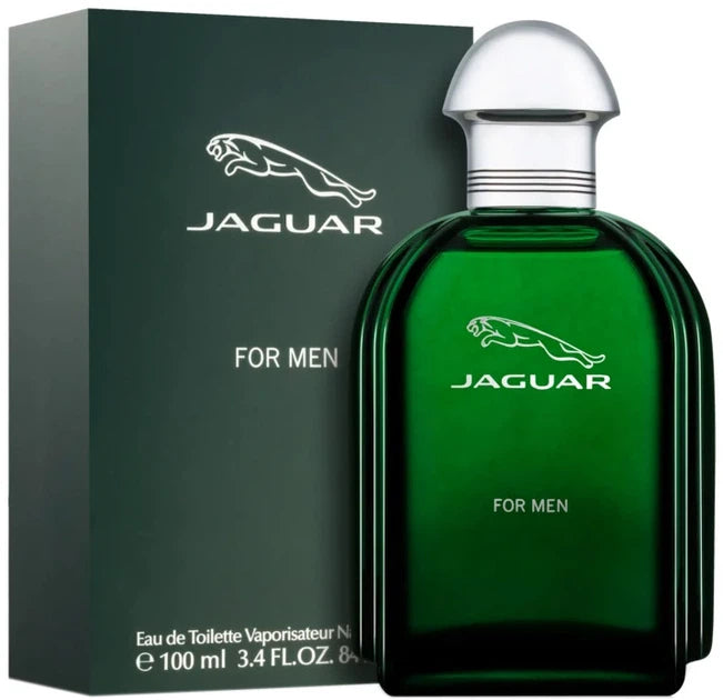 Jaguar for Men Eau de Toilette 100ml in the iconic green bottle