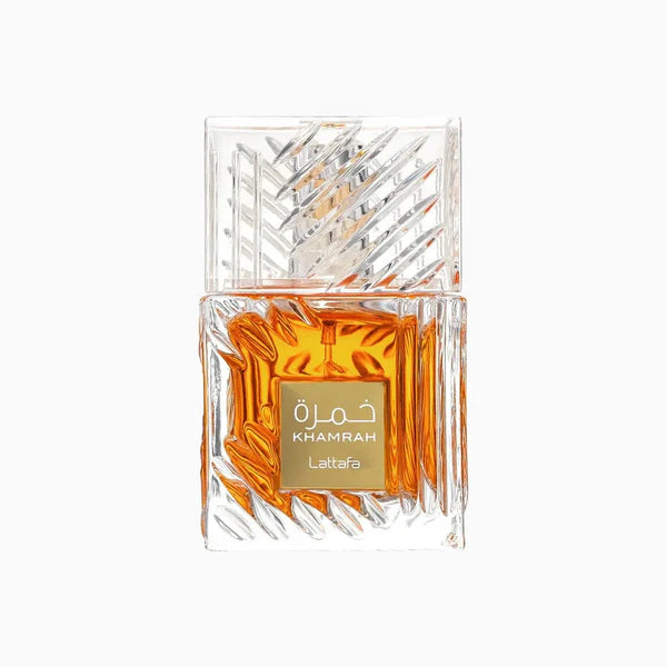 Lattafa Khamrah Eau de Parfum 100ml bottle.