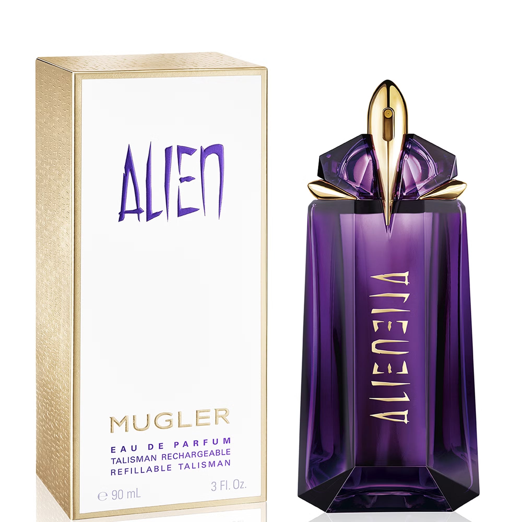 Mugler Alien Eau de Parfum 90ml star-shaped purple bottle