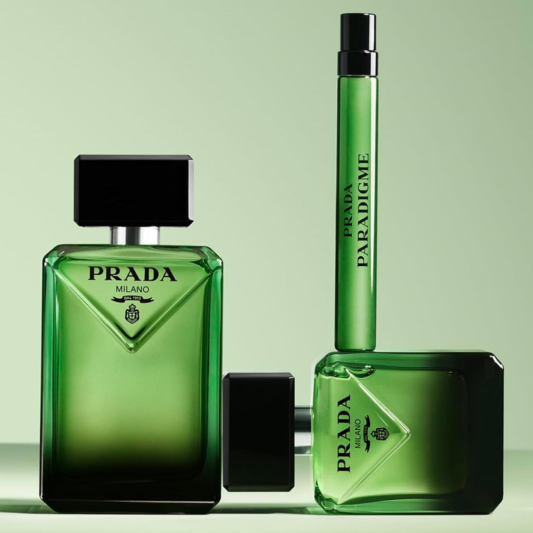 Prada Paradigm Men Eau de Parfum 100ml bottle with 10ml travel spray