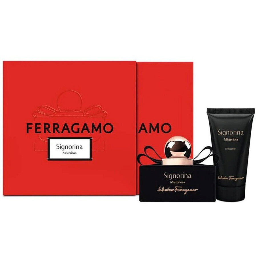 Salvatore Ferragamo Signorina Misteriosa Eau De Parfum 50ml + Body Lotion 50ml