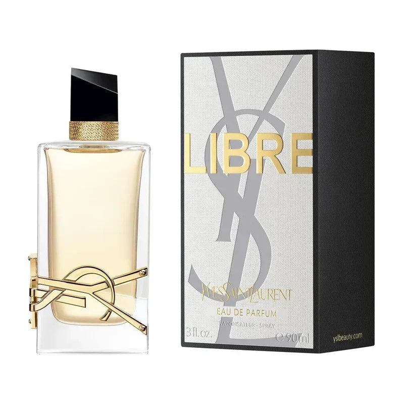 Yves Saint Laurent Libre Eau De Parfum 90ml women’s fragrance in signature YSL bottle with gold logo